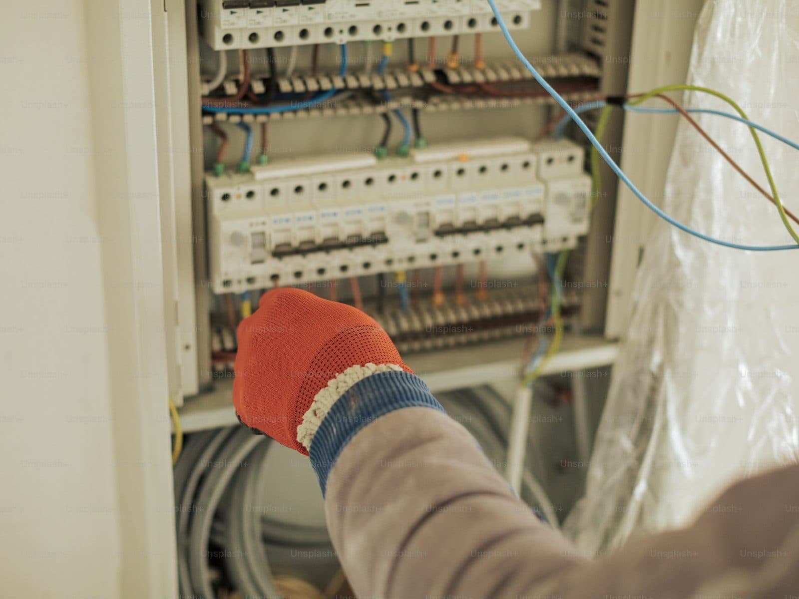 Modern RCBO & surge protection
